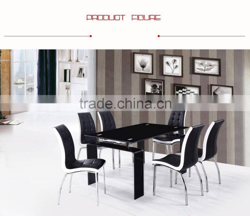 Glass Dining Table General Used Dining Room Furniture