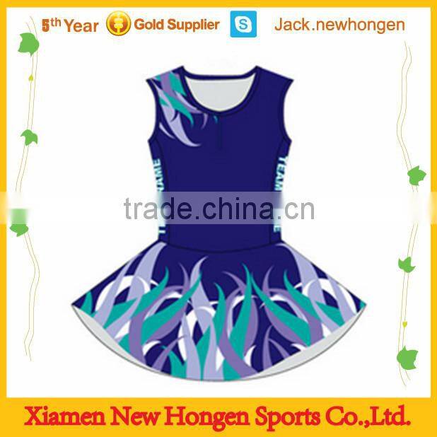 oem sublimated netball unIforms cheap price