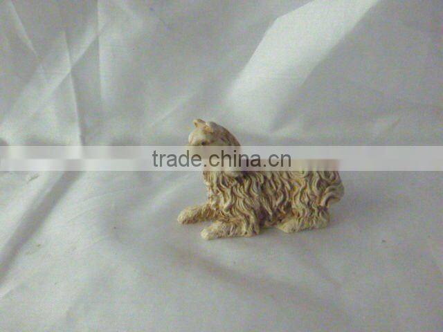 resin sheep for nativity