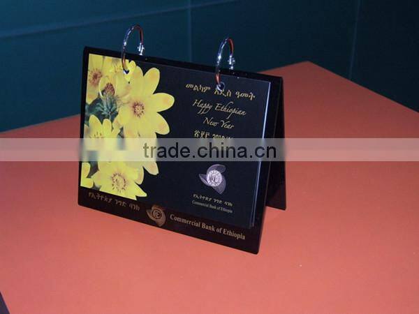 factory sale cute acrylic calendar custom