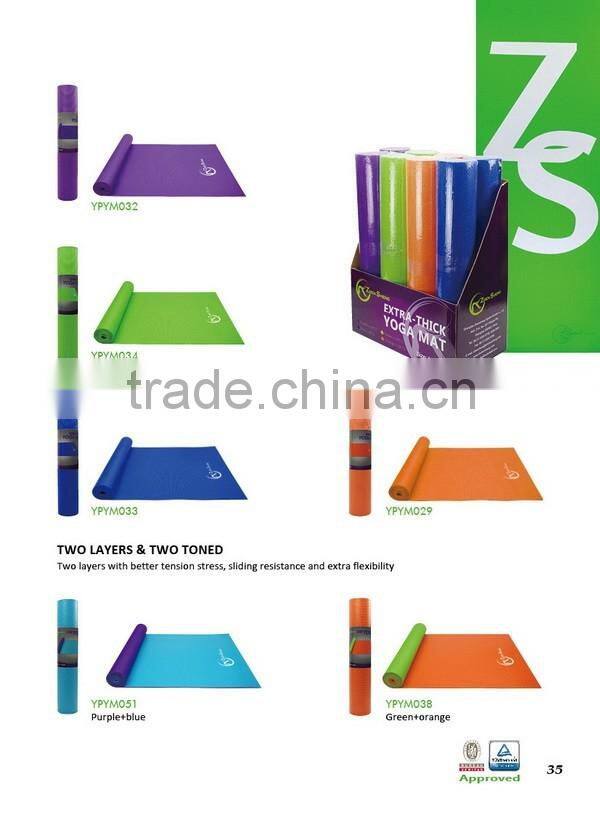ZHENSHENG eco friendly washable thick yoga mat