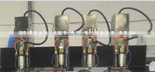 4 axis rotary hot new products for 2015 stone/marble/granite cnc engraving machine