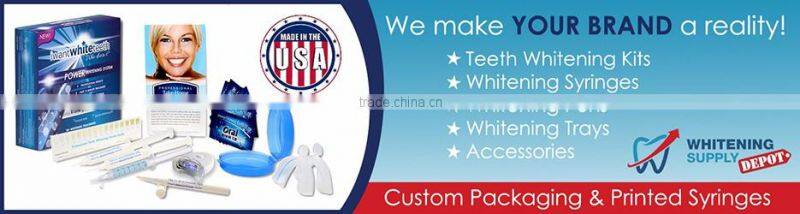Custom Teeth Whitening Kits OEM | MADE IN USA GELS