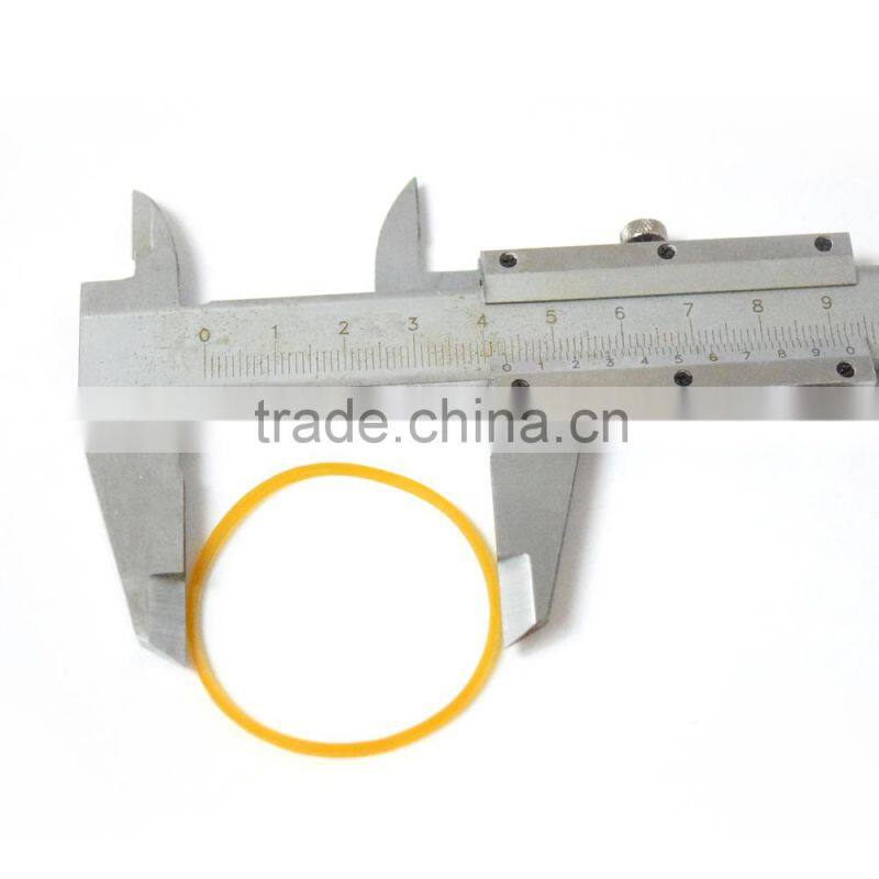 43*1.5 MM Beige Color High Temperature Resistance Industry Rubber Bands