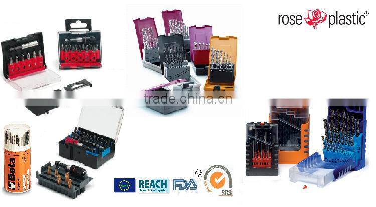 Hard durable case long plastic storage box for tools