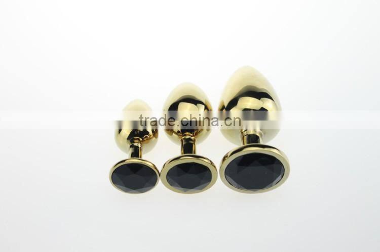 Big Size Fancy Adult Sex Toy Steel M&F Screw Vibrating Stainless Butt Plug