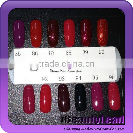 Soak off uv gel polish nail art gel can be cured with uv light coloful uv gel