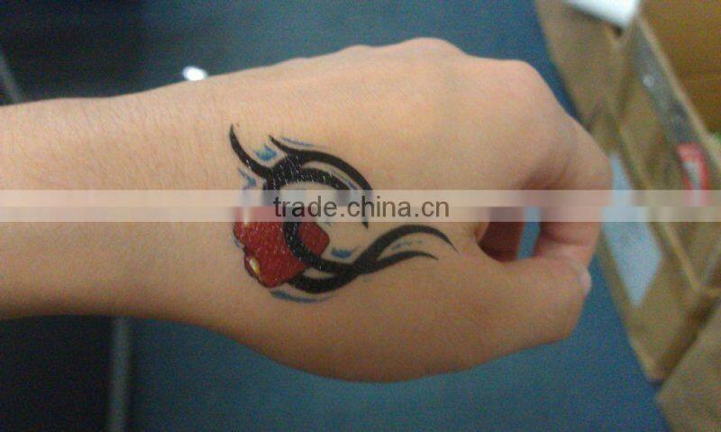 Fire Flame Temporary Tattoo