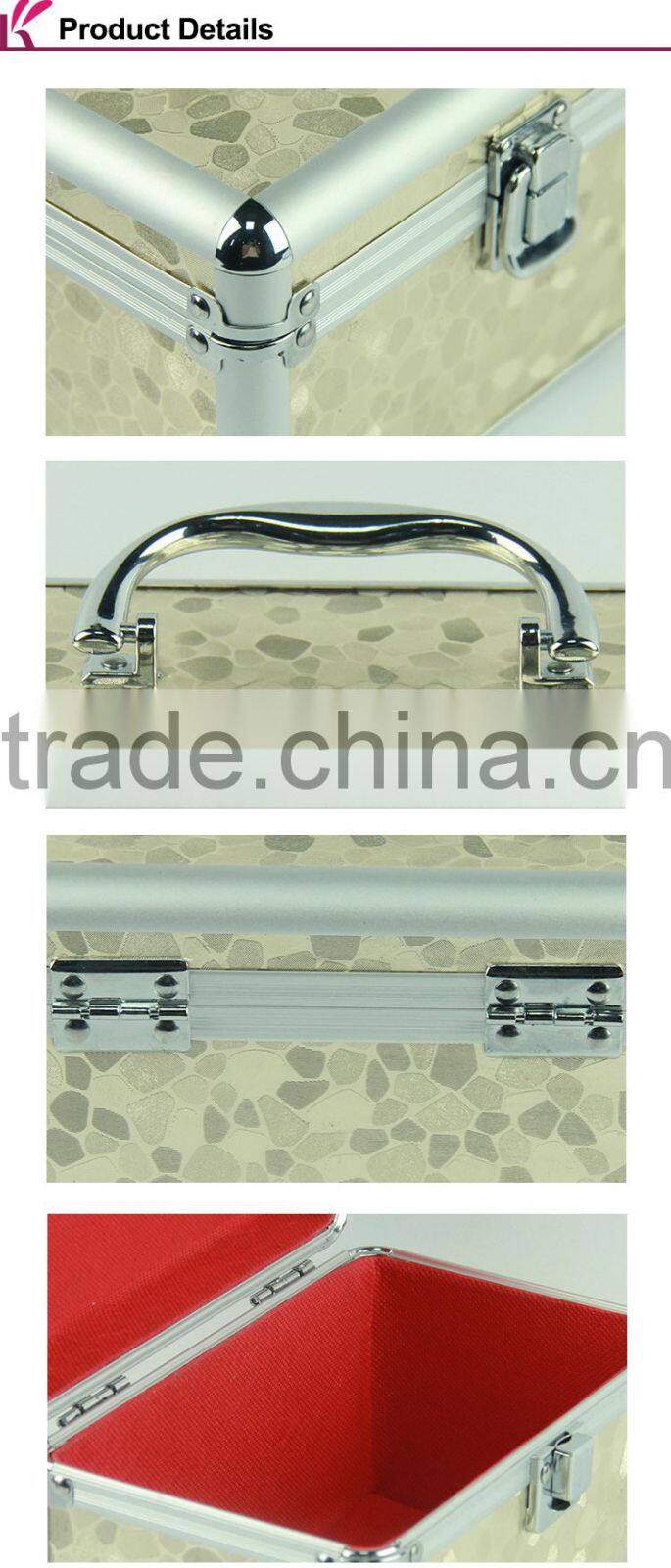 Golden Stone Pattern New Arrival Gift Jewellery Box