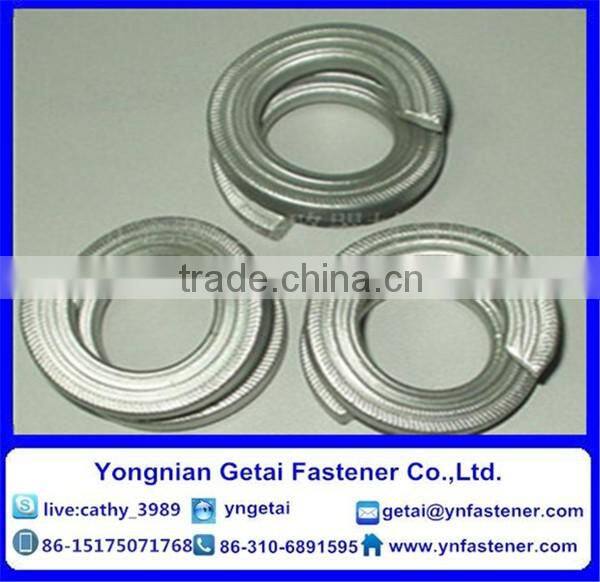 DIN 127 Spring Washer Zinc Plated