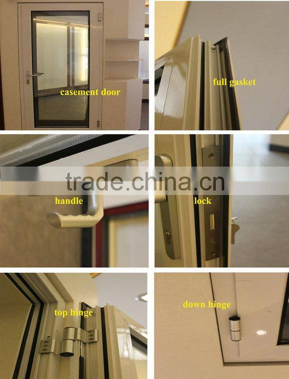 aluminium glass swing doors
