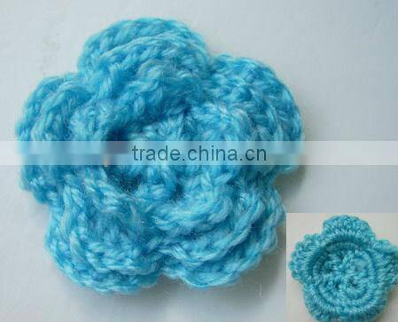 Plastic dress accessories hand made flower