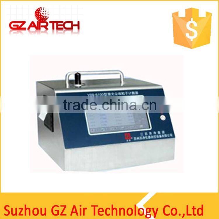 Online monitoring of the dust particle for clean room