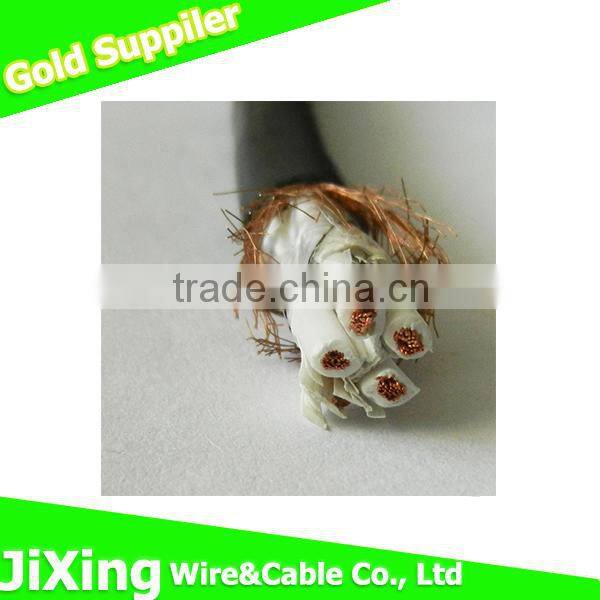 KVVP PVC insulated&sheathed flexible 2 core Braiding Shielded control cable