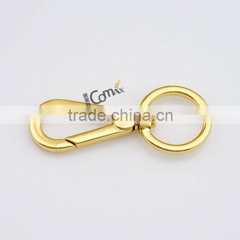 Zinc Metal Gold Swivel Trigger Clips Snap Hook For Handbag Accessories