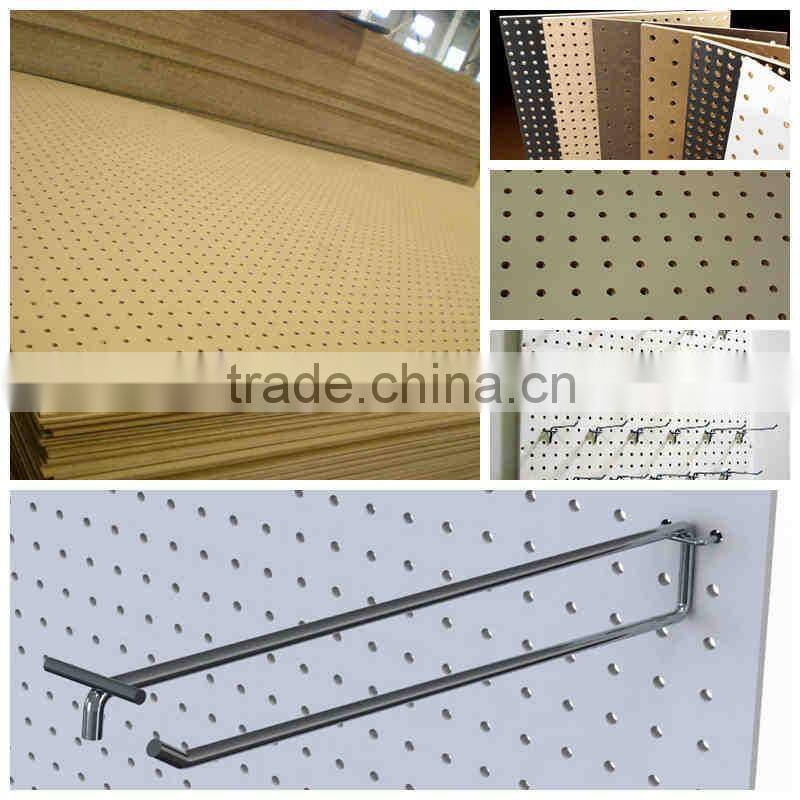 pegboard with accessories