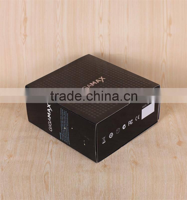Headphone packaging corrugated cardboard box