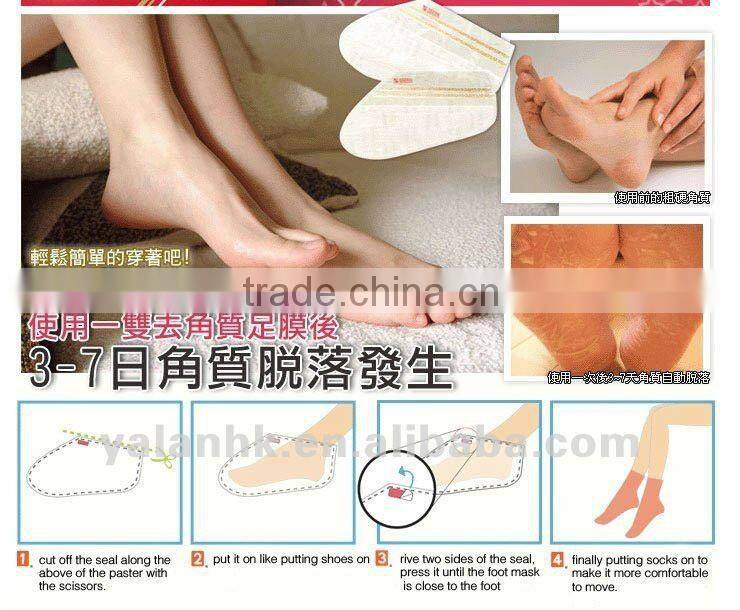 New Hot sale Product Collagen Exfoliating Foot Mask For Moisturizing, Whitening and Smoothing