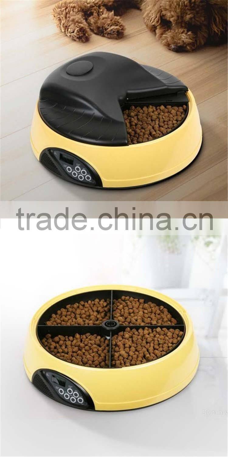 High Quality Colorful Plastic Dog Food Bowl Automatic Pet Feeder