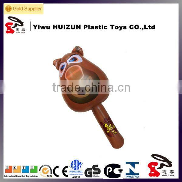 High quality PVC inflatable stick toys, inflatable animal stick for promotion