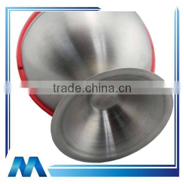 round shape stainless steel sugar jar