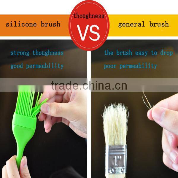 Silicone Honey Cooking Oil Basting Brush Barbecue Cooking Baking Oil BBQ Tools