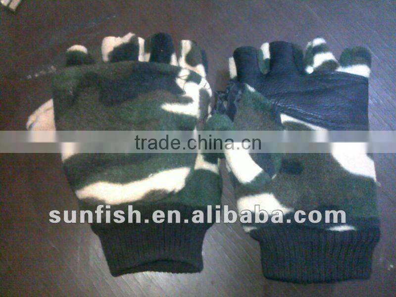 fishing gloves for ice fishing with fingerless