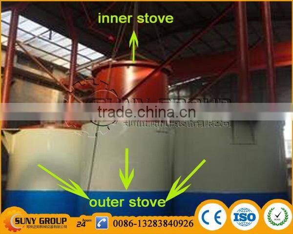 New Design Bamboo Charcoal Furnace Wood Log Charcoal Kiln