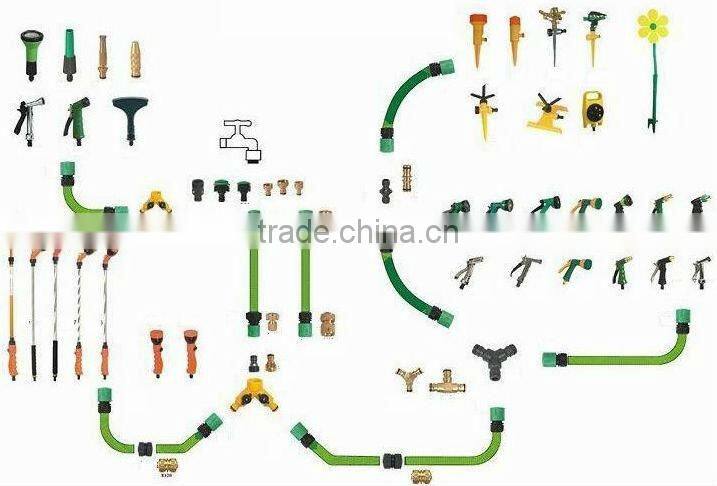 Brass hose nozzle brass nosler