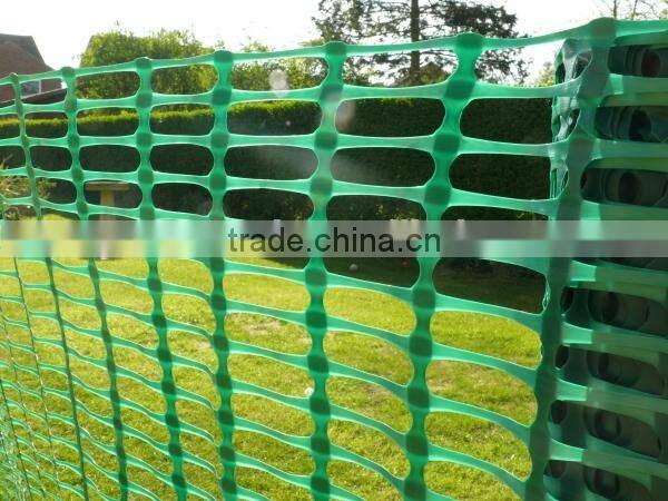 HDPE orange color warning mesh