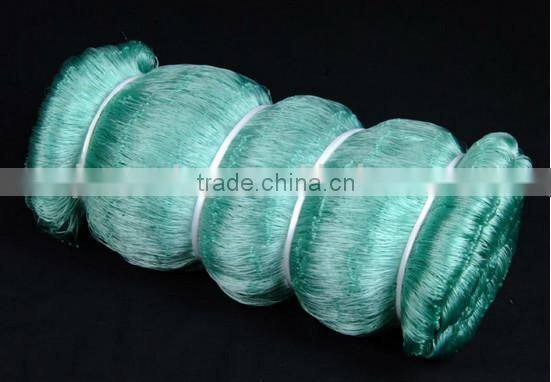 Nylon Monofilament Fishing Net with Assorted Color, Strong Knots
