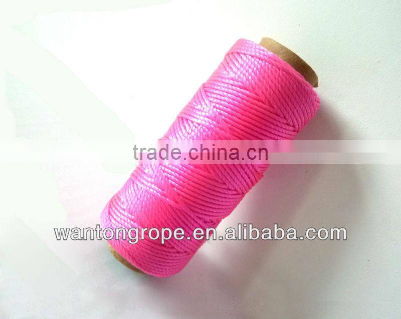 New Premier 225 feet #18 Pink Monofilament Twisted 3-Strands Polypropylene Mason's String Line