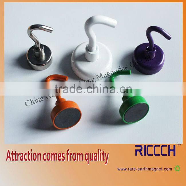 colorful ferrite pot magnet strong