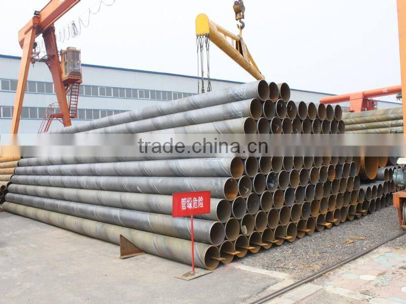 good production black steel pipe/ssaw steel pipe made in China