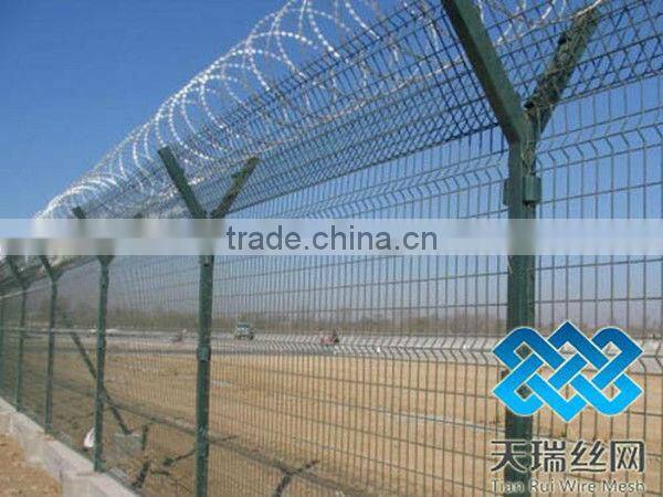 Galvanized Barbed Wire with 4 Points / razor barbed wire