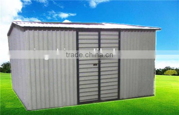 garden storage cabin shed/metal garden storage shed