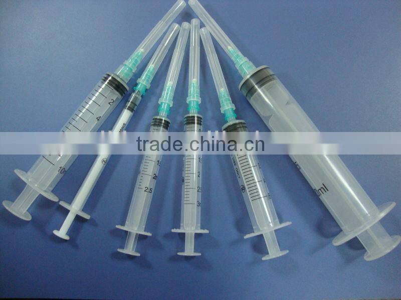 Disposable syringe with CE and ISO