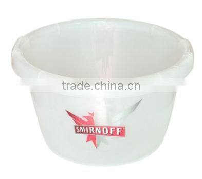 cheap plastic beer bucket/ beer barrel/ ice barrel