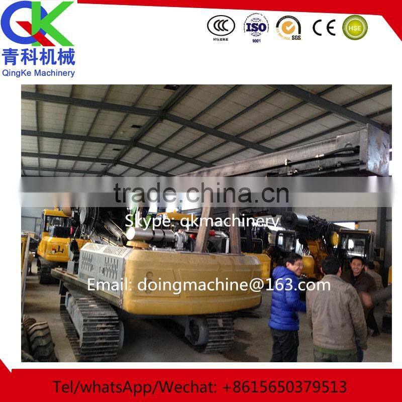 High torque truck type rotary drilling Rig soil drilling machine spiral drill