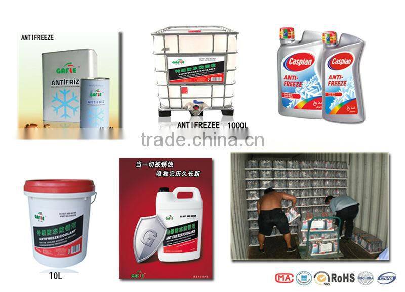 automotive antifreeze coolant concentrate