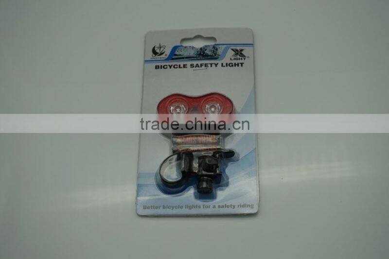 high quality best-selling 2x0.5W red LED bicycle light,bicycle safety light