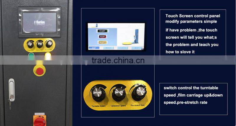 Pallet wrapping mchine