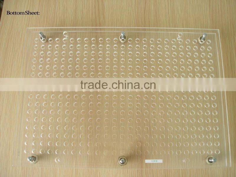 Hot Sale 400 Holes Manual Capsule Filling Machine, Small Powder Filling Machine for Lab and Home