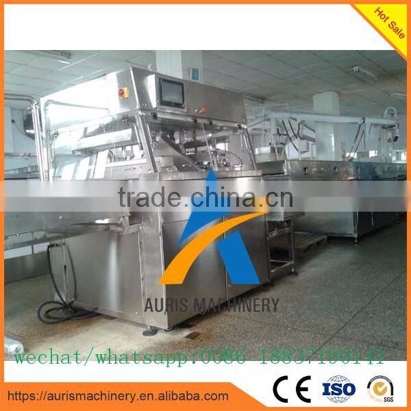 chocolate coating machine for enrobing pipe line/biscuit/cake/pie/cookies