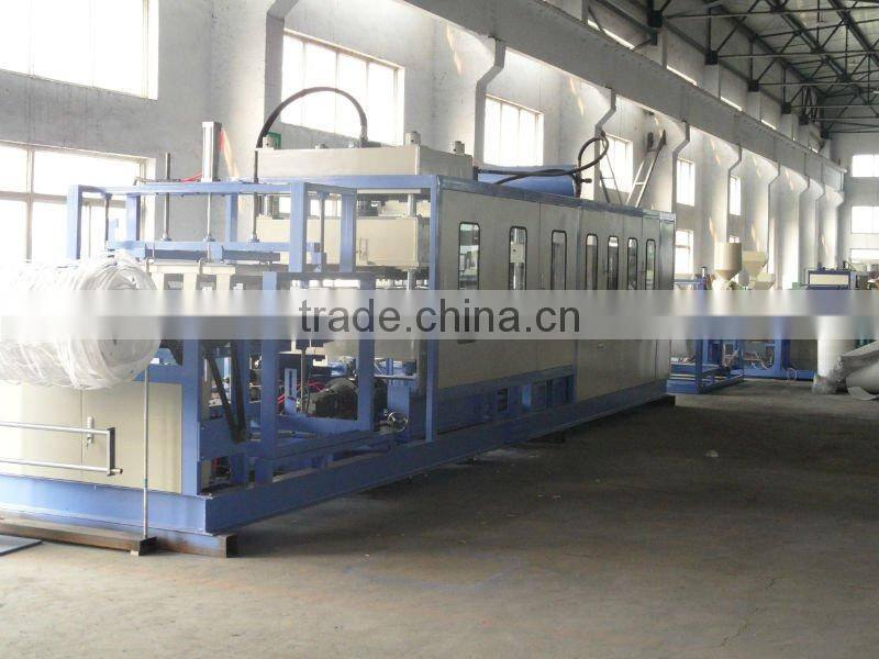 PS Foam Lunch Box Vacuum Molding Machine