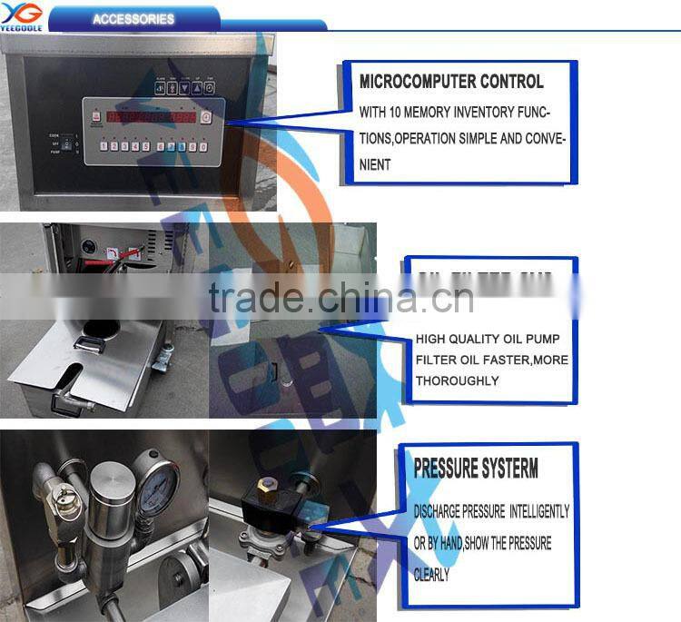 gas deep fat fryer kfc deep fryer used gas deep fryer with CE approved