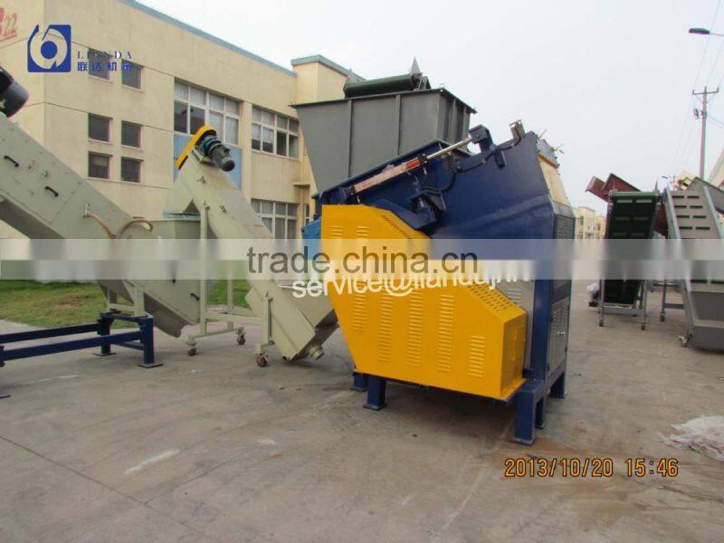 PE PP woven bags recycling machine