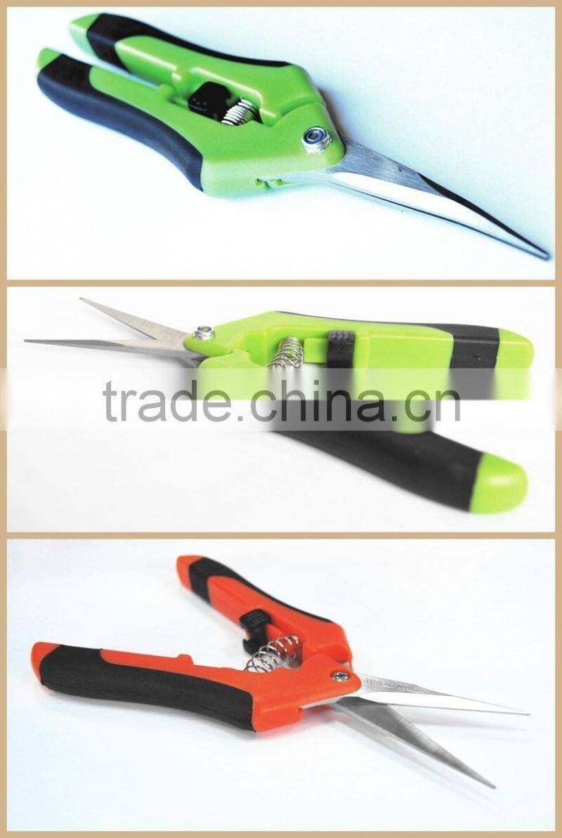 2016 hydroponics small scissor /sharp branch cutting tool/ agriculture tool
