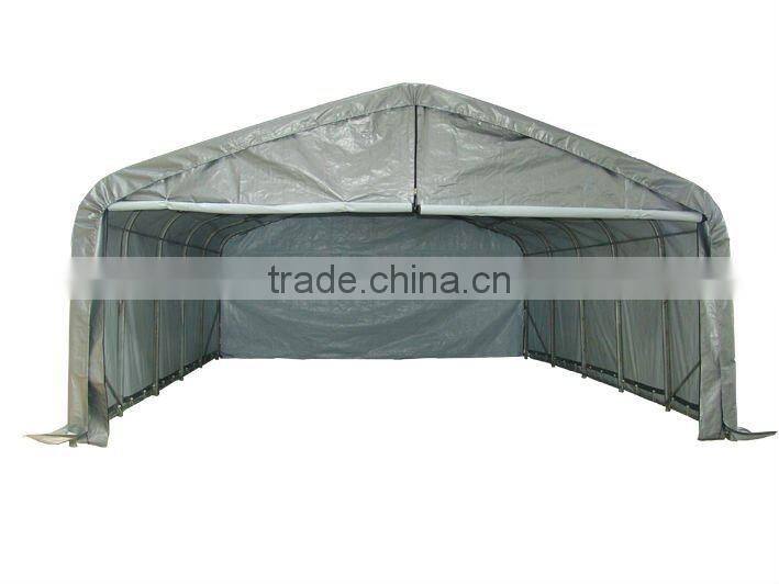 20'x20' steel structure PE car parking shelter