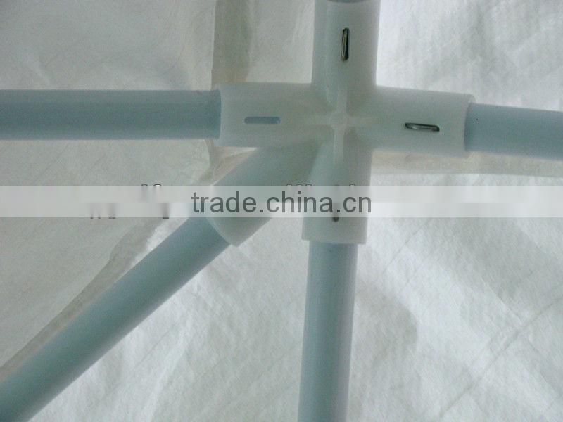 3*6m PE party tent with two zip doors